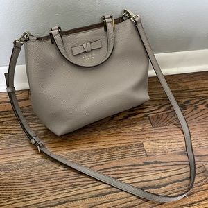 Kate Spade gray/purple purse